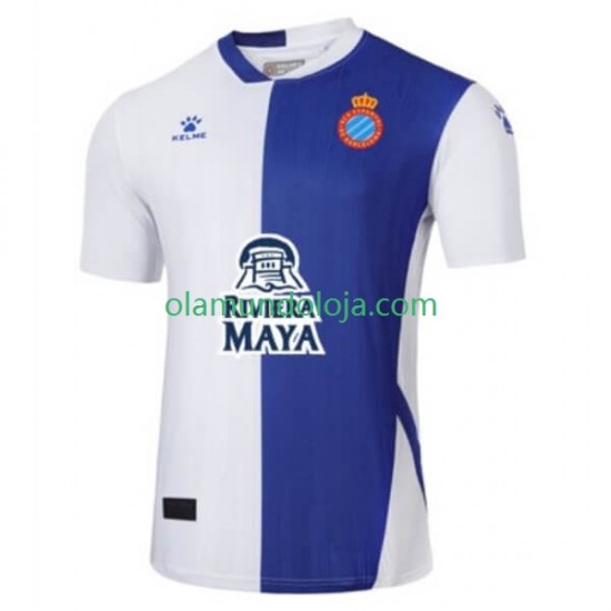 Camisola RCD Espanyol Homem Equipamento Terceiro 2022-2023 Manga Curta